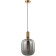 Suspended lamp Base 1xe27 40W, size 25x25x48-150 cm, bronze color