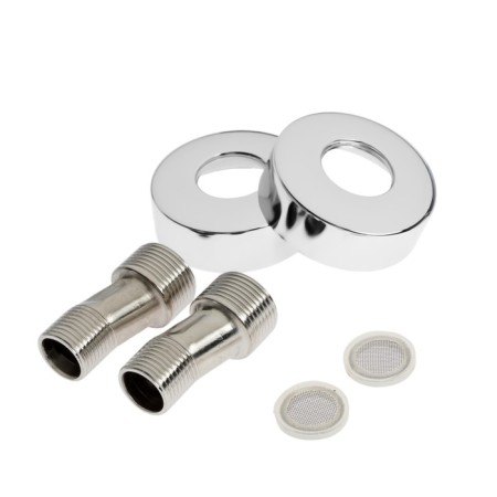 Bath mixer Zein Z4482, thermostatic, shower set, watering can 5 modes, chrome-8