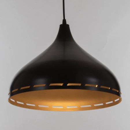 Lamp Bayerlux dome 1x40W E14 black 35x35x84cm-2