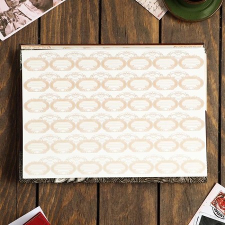 The genealogy book "Family Chronicle", feather, 50 sheets, 22 x 31 cm.-12