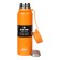 Thermos, series: Warm, "Master K", 1 l, retains heat up to 8 hours, orange