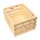 Box for vegetables and fruits, 40 × 33 × 23 cm, wooden, Greengo