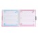Notebook in a gift box, on a lock, A6, 50 sheets, line, "Butterfly", mix