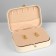 Organizer for storage of jewelry "Portable box", 11 × 16 × 5 cm, white color