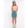 Skirt for a girl, height 158 ​​cm, mint color