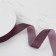 Velvet tape, 25 mm, 18 ± 1 m, black blackberry # 199