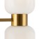Bra Freya Fr5203WL-02BS Savia, 215x120x300 mm, E27, 2x60W, brass color