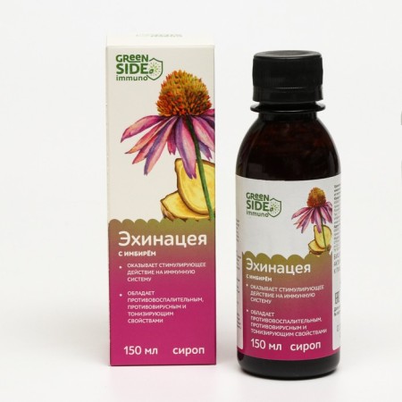 Echinacea syrup with ginger, 150 ml