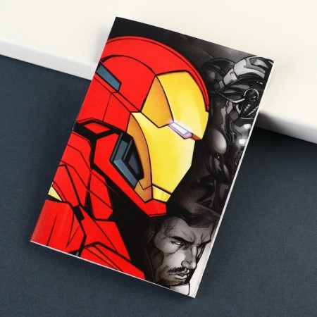 Notepad A7, on the paper clip, 16 sheets, in a cage, Avengers-2