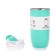 Thermal circle, 440 ml, travel, retains heat up to 6 hours, turquoise