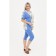 Female suit, size 56, blue color
