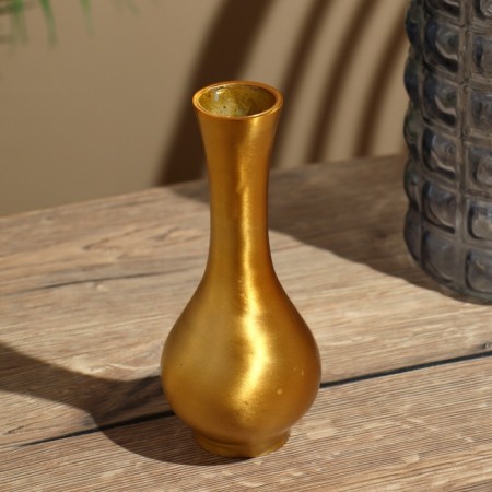 Vase "Leon" aluminum 7x7x17 cm-2