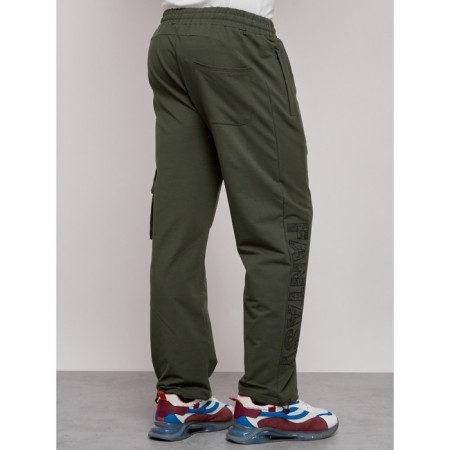 Sports male pants, size 48, khaki color-10