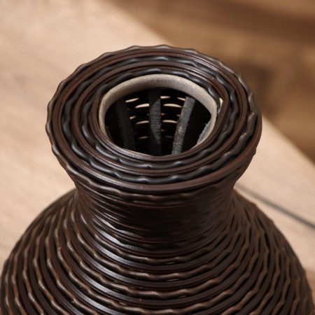 Wicker vase 15x15x20 cm (+/- 5 cm)-1