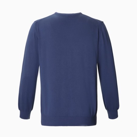 Male jumper, dark blue color, size 46 (m)-4