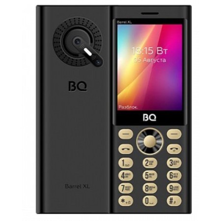 Cell phone BQ M-2832 Barrel XL Black Gold