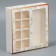Box for 8 sweets and chocolate with cells, confectionery packaging, “marble” 18 x 18 x 4 cm