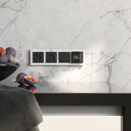 Frame W0042701, 4 Acrylic sockets, white-1