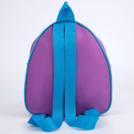 Baby backpack for the girl "Beauty cat", 23x20.5 cm, lightning department-3