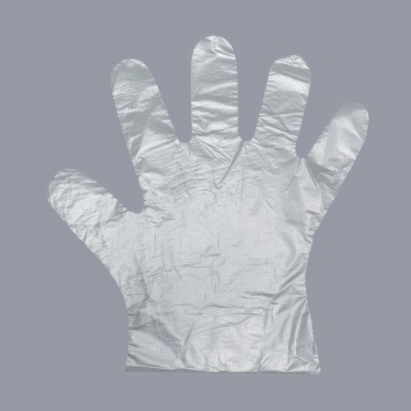 Disposable gloves set 100pcs transparent 0.7 miMikr packet nakl QF-2