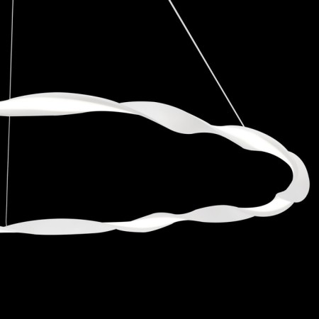 Suspended chandelier Mantra Madagascar, Led, 3220lm, 3000k, 500 mm, white color-3