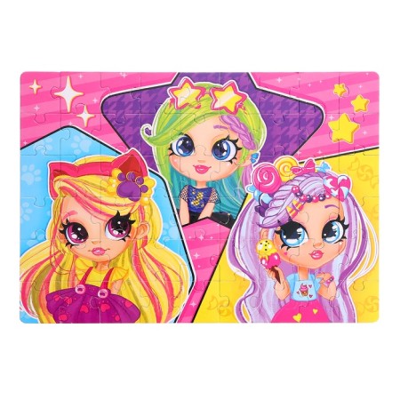 Puzzle in the metal box "Forest Fairies", 54 elements-8