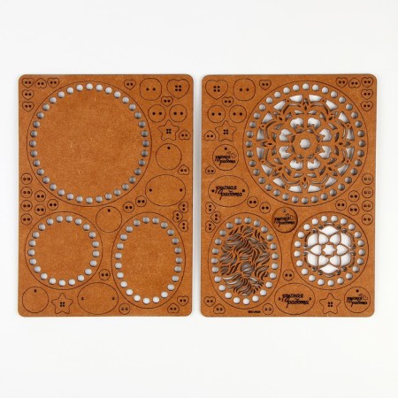 A set of basics for knitting 2 in 1 "openwork inspiration", XDF 3 mm-3