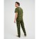 Home costume (T -shirt, trousers) male, green color, size 48