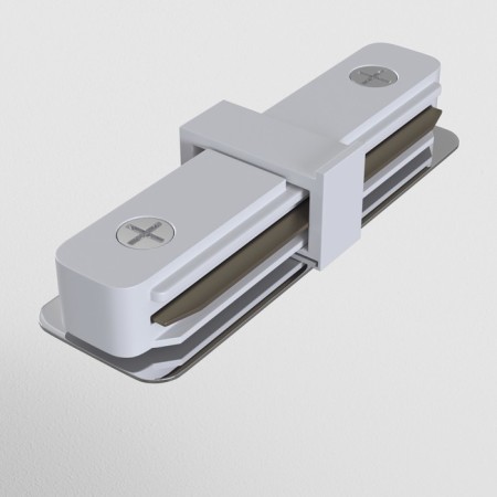 Direct Connector for the Technical Track-11C-11W, 7.1x3.3.32 cm, white color.-2