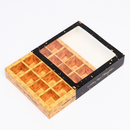 Packaging for sweets 16 pcs “Christmas trees” 17.7 x 17.7 x 3.8 cm-7