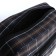 Road bag with lightning, external pocket, long belt, brown color/black