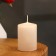 Aromatic candle "cinnamon", 4 × 6 cm, in a box
