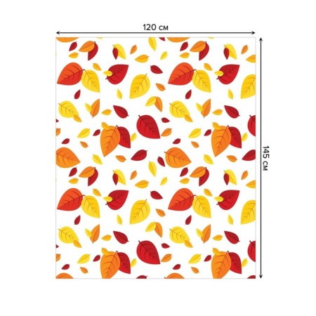 The tablecloth “Little pattern”, rectangular, Saten, size 120x145 cm-1