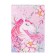 Notepad A5, 40 sheets in the cage on the crest "Unicorn", cover coated cardboard, OFSET block