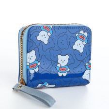 Baby purse with lightning, blue color