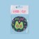 Avolove mirror, d = 7 cm, multi -colored