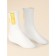 Nosk children, size 20-22, milk, yellow color, 2 pcs