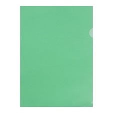 A4, 180 μm folder, calligrata, transparent, green