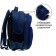 School backpack, 36 x 23 x 13 cm, ergonomic back, calligrata p "Football"