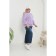 Female trousers, size 68, dark blue color