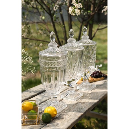 Dispenter for drinks Glass Magistro "Crystal", 3 l, 17 × 50 cm-5