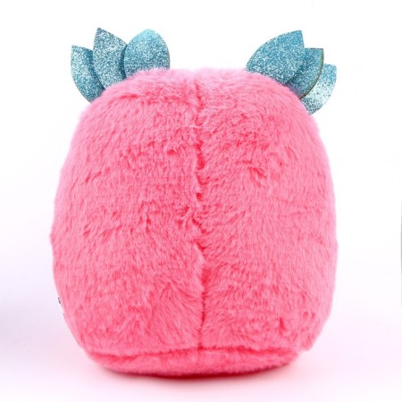 Soft toy "Monster", pink color-4