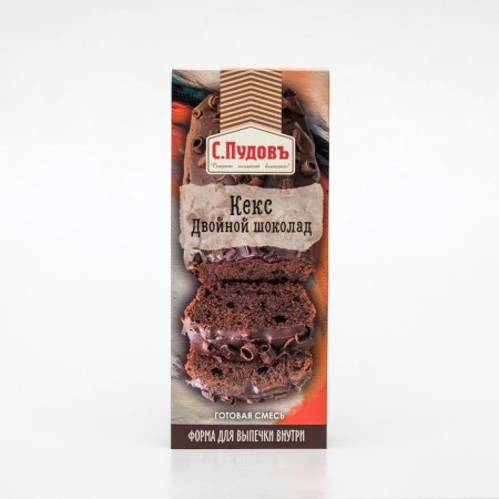 Cupcake "S. Pudov ", double chocolate, 300 g-1