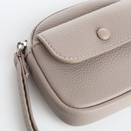 Lightning purse, purse, gray color-2