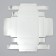 Box for sweets, confectionery packaging, 9 cells, “silver”, 14.7 x 14.7 x 3.5 cm
