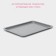The baking sheet of the Dolyan is “Marble. Rectangle ", 38.5 × 27.5 × 2 cm, anti -stick coating, gray color