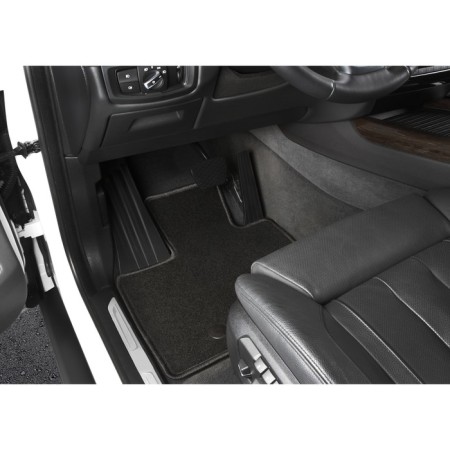 Rugs in the cabin of Klever Econom Mitsubishi Outlander III automatic transmission 2012-2016, implement., 4 pcs. textile-1
