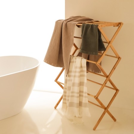 Waffle towel SL Home: Basic "Sabbia" 30x60 cm, 100% cotton, 340 g/m2-2