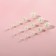 Assorted pursuit pearls, d = 3 /4 /5 /6 /8 mm, pearl color