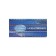 Money envelope "On Birthday!" Blue, embossing, curly cutting, 8 × 17 cm
